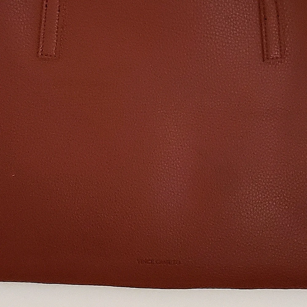 Vince Camuto Lucky Stripe Rusty Brown Laptop Bag - Picture 7 of 7